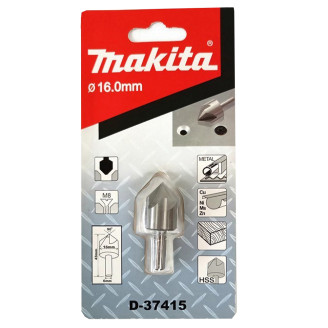Зенкер MAKITA 5 кромок 16x43 мм, D-37415