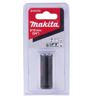 Алмазна коронка Makita по твердій кераміці з водою 19 мм D-61210