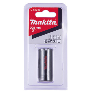 Алмазна коронка Makita по твердій кераміці з водою 25 мм D-61248