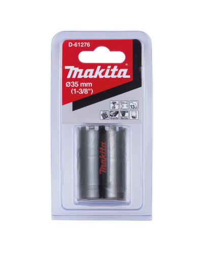 Алмазная коронка Makita по жесткой керамике с водой 35мм, D-61276  - фото 2