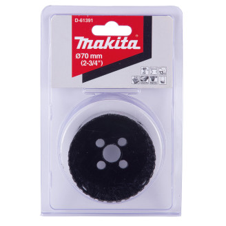 Алмазна коронка Makita по твердій кераміці з водою 70мм, D-61391