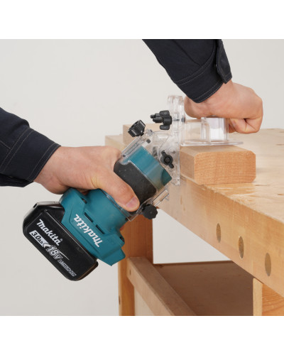 Аккумуляторный фрезер MAKITA LXT DRT52Z  - фото 16