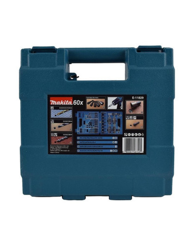 Набор сверл и бит Makita 60 шт E-11829  - фото 2