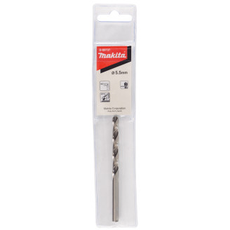 Сверло Makita HSS-G по металлу, 5.5х93мм D-09737