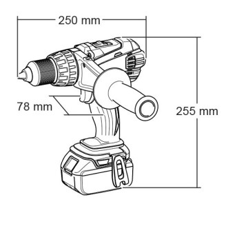 Акумуляторний дриль-шурупокрут MAKITA LXT DDF458Z (каркас)