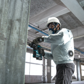 Аккумуляторная куртка с вентиляцией Makita LXT, CXT DFJ211ZXL