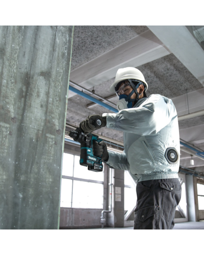 Аккумуляторная куртка с вентиляцией Makita LXT, CXT DFJ211ZXL  - фото 3