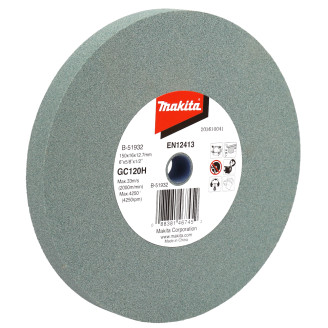 Шліфувальний круг Makita 150х16х12,7мм GC120H, B-51932            