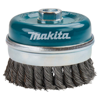 Makita D-29290 | Чашкова щітка з крученим дротом MAKITA М14/100 мм/0,5 мм. D-29290
