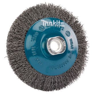 Конусная щетка с витой проволокой MAKITA М14/115 мм/0,3 мм, D-39849