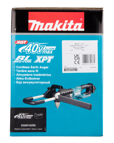 Аккумуляторный бур MAKITA XGT DG001GZ05 (каркас)  - фото 17