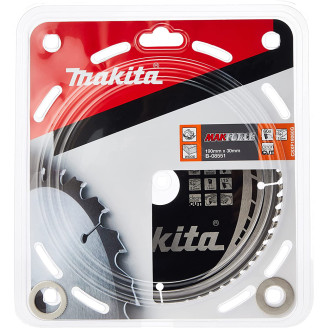 Пиляльний диск Makita MAK Force по дереву 190x30мм x 60зуб, B-08551