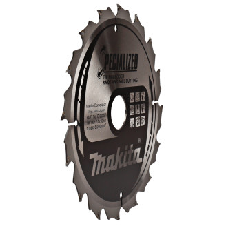 Пиляльний диск  для деревини з цвяхами Makita  SPECIALIZED 190x30мм 16 зуб, B-09357