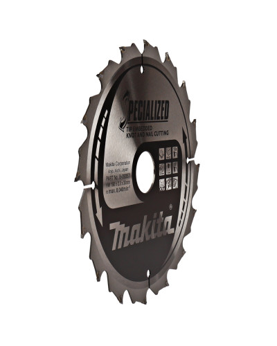 Пиляльний диск для деревини з цвяхами Makita SPECIALIZED 190x30мм 16 зуб, B-09357  - фото 2