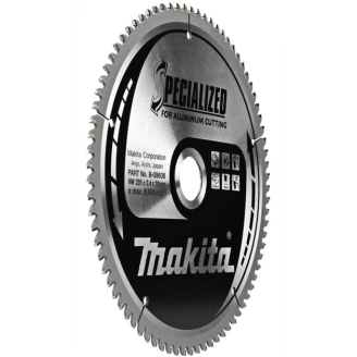 Makita B-09606 | Пиляльний диск Makita для алюмінію 235х30 мм, 80 зубів ,B-09606
