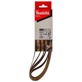 Makita D-67066 | Набір шліфувальних стрічок Makita 30х533 мм К40 (5 шт.) D-67066