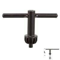 Ключ для патрона MAKITA, 8450, DP4010, DS4010, DS4011, HP1300S, HP1500, HP2030, HP2032, HP2040, HP2050, HP2050F, HP2070, HP2070F, 763430-3