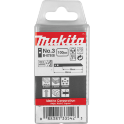 Пилы для лобзика Makita 100 шт, ном,3, B-07808
