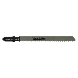 Пильные полотна для лобзика HCS по дереву, ровное пиление Makita B-11 (T101B). D-72718