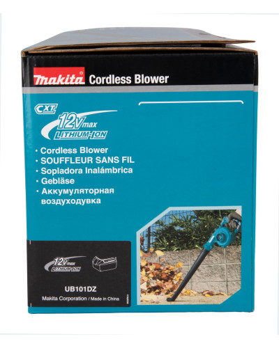 Аккумуляторная воздуходувка Makita CXT UB101DZ (каркас)  - фото 18