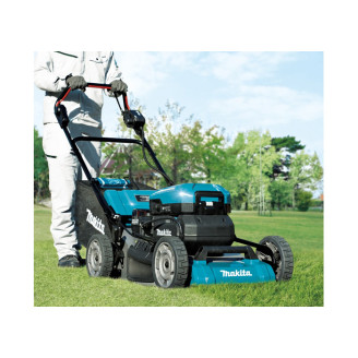 Газонокосарка акумуляторна Makita LM001CZ + портативний рюкзак для акумуляторів PDC01, SET-LM001CZ-0226