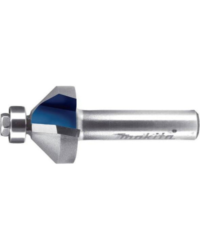 Makita P-79083 | Фреза для зняття фасок з підшипником Makita R=45 22 з хвостиком 8 мм, P-79083