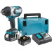 Набор инструментов Makita LXT гайкокрут DTW1002RTJ и угловая шлифмашина DGA504Z  - фото 2