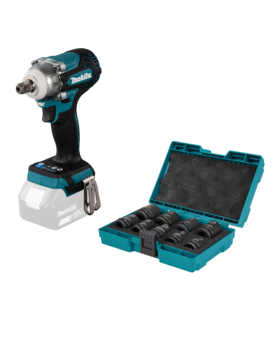 Makita SET-DTW301Z-1125 | Набор аккумуляторного инструмента MAKITA LXT гайкокрут DTW301Z+ набор уд. головок E-16564