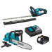 Набір акумуляторна ланцюгова пила Makita DUC357RT+ кущоріз DUH506Z