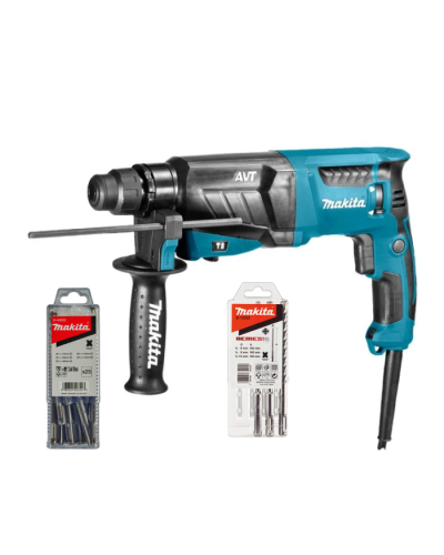 Makita SET-HR2631F-0726 | Перфоратор Makita HR2631F + B-12332 + D-40602