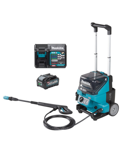 Makita SET-HW001GZ-XGTOPE | Набір Makita XGT мийка високого тиску HW001GZ + DC40RA + BL4040, SET-HW001GZ-XGTOPE