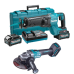 Набор Makita XGT ножовка JR001GM201+ болгарка GA035GZ