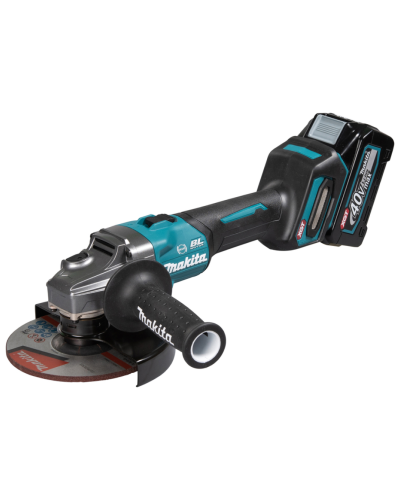Набор Makita XGT ножовка JR001GM201+ болгарка GA035GZ  - фото 4