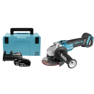 Набір акумуляторного інструменту  MAKITA LXT болгарка DGA504RTJ + дриль-шурупокрут DDF485Z