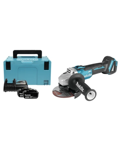 Набір акумуляторного інструменту MAKITA LXT болгарка DGA504RTJ + дриль-шурупокрут DDF485Z  - фото 4