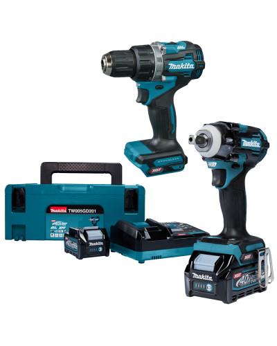 Makita SET-TW005GD201-0825 | Набір Makita XGT TW005GD201 + DF002GZ, SET-TW005GD201-0825