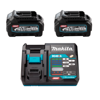 Набір Makita XGT повітродувка UB001GZ + DC40RA + BL4025*2