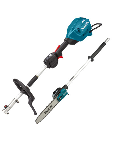 Makita SET-UX01GZ-0825 | Набор многофункционального садового инструмента Makita UX01GZ + насадка-высоторез EY403MP, SET-UX01GZ-0825