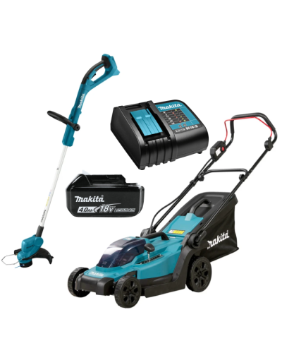 Makita SET_DLM330_T | Набір акумуляторного садового інструменту MAKITA газонокосарка DLM330SM та коса DUR193Z
