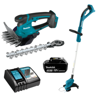 Makita SET_LXT_sad1 | Набір акумуляторного садового інструменту Makita коса  DUR193RF та ножиці  для трави DUM604ZX