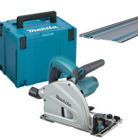 Погружная дисковая пила MAKITA SP6000J (Makpac кейс) + направляющая шина 199141-8
