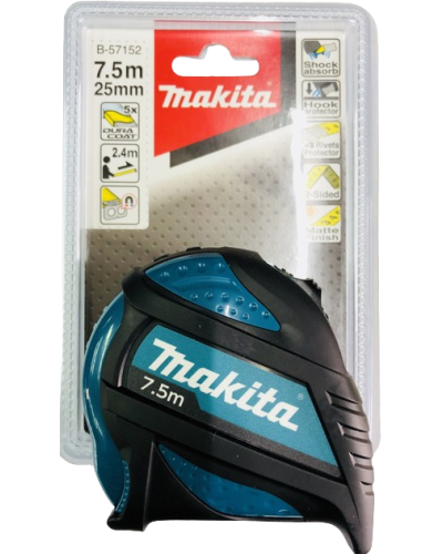 Рулетка измерительная Makita 7,5 м, B-57152  - фото 2