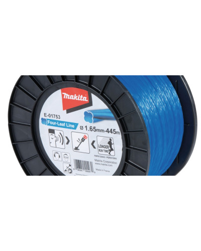 Леска косильная Makita "Клевер"1,65 мм 445 м. E-01753  - фото 4