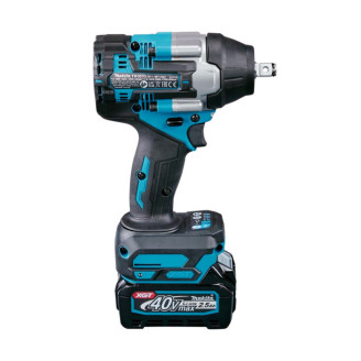 Акумуляторний ударний гайкокрут MAKITA XGT TW001GM201 + Набір ударних головок Makita B-54651