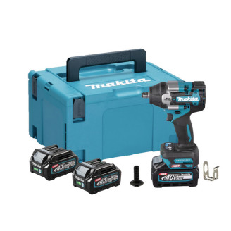 Акумуляторний ударний гайкокрут MAKITA XGT TW001GM201 + Набір ударних головок Makita B-54651