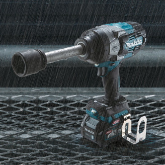 Акумуляторний ударний гайкокрут з подовженим хвостовиком Makita XGT 40 V MAX TW011GM201