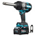 Акумуляторний ударний гайкокрут з подовженим хвостовиком Makita XGT 40 V MAX TW011GZ(каркас)