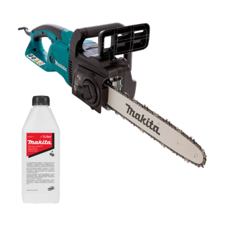 Makita UC3551A_1 | Электрическая цепная пила MAKITA UC3551A + масло 195093-1