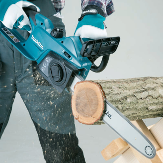 Электрическая цепная пила MAKITA UC4041A + смазка 195093-1